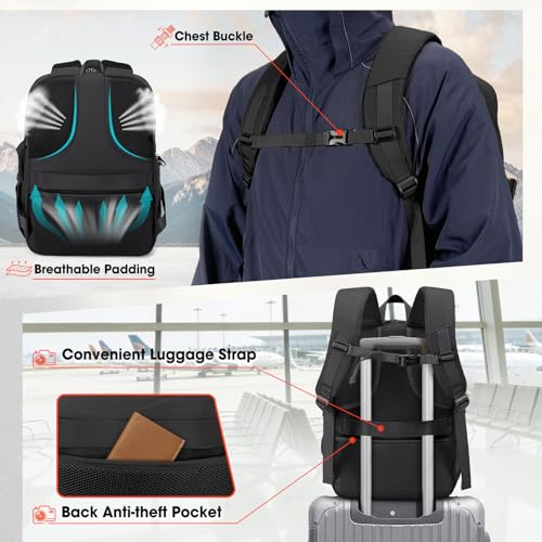 RAINSMORE bag attached to luggage handle