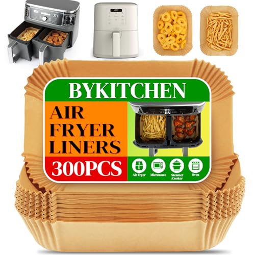 BYKITCHEN 300PCS disposable air fryer liners pack