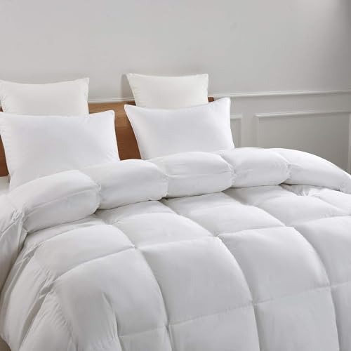 Serta comforter in all season white finish