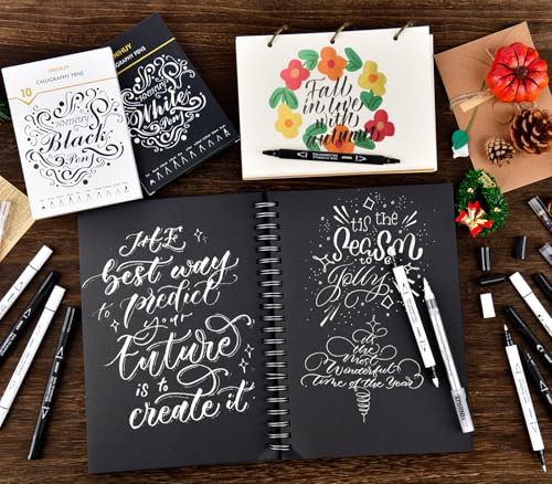 Archival ink strokes on professional paper
