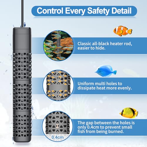 Detailed view of the heater quartz glass element
