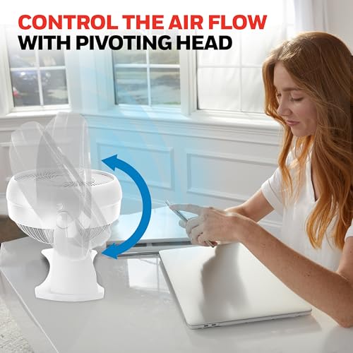 Honeywell TurboForce fan on a desk