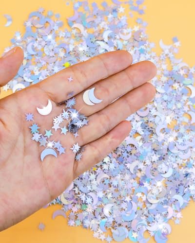Aecsze confetti used for DIY unicorn theme projects