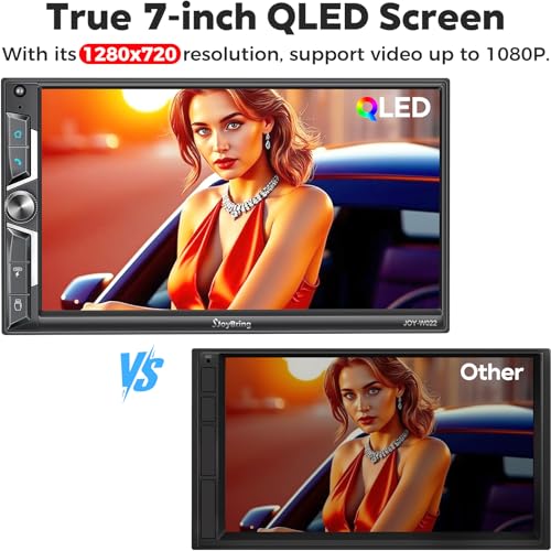 SJoyBring car radio showing backup camera mode