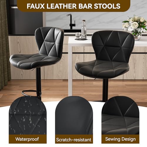 Ergonomic backrest of Nalupatio counter chair