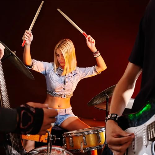 Six colors of Suwimut 5A drum sticks