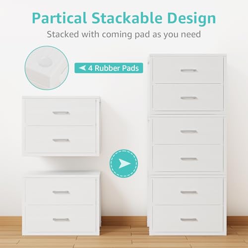 BOLUO storage unit with wood top board
