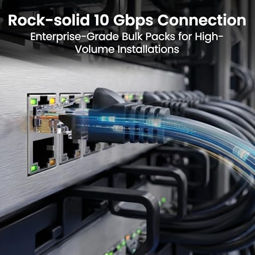 Cat 6 Ethernet cable for 10 Gbps networking
