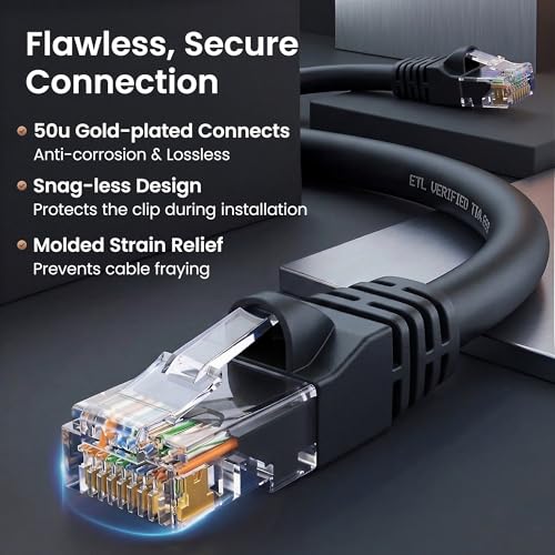 Snagless RJ45 connector