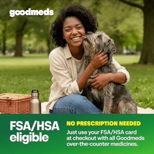 Back of GoodMeds 500-count tablet bottle