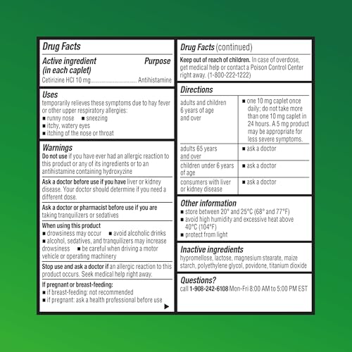 GoodMeds brand allergy relief medicine box