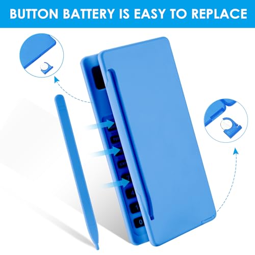Side view of slim iPepul math calculator