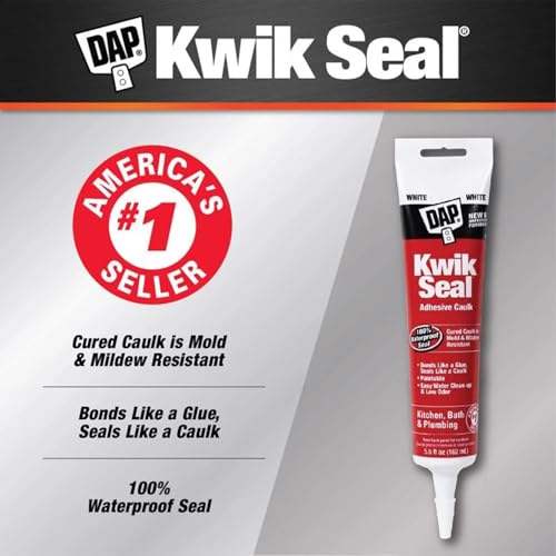 White DAP 8889 sealant packaging