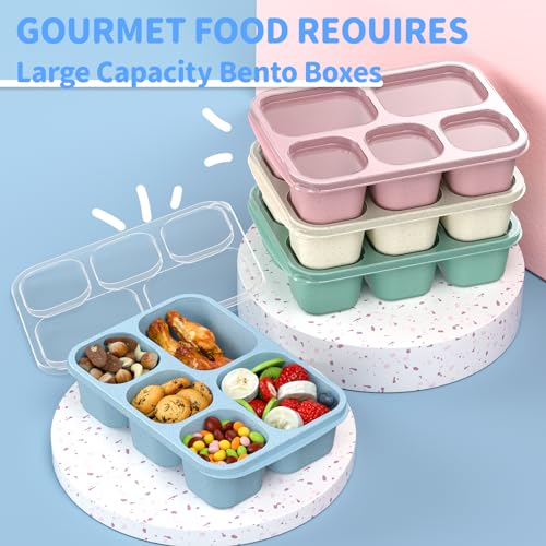Stackable lunch box design for storage