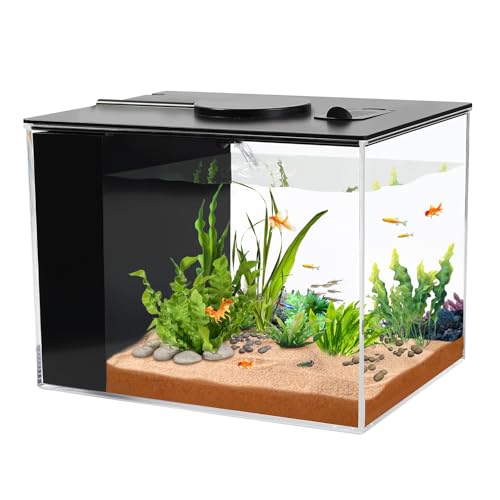 AQUANEAT 1 Gallon Betta Fish Tank front view
