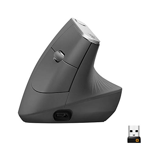 Logitech MX Vertical Wireless Mouse Graphite