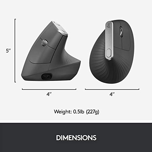 Logitech MX Vertical comfort form