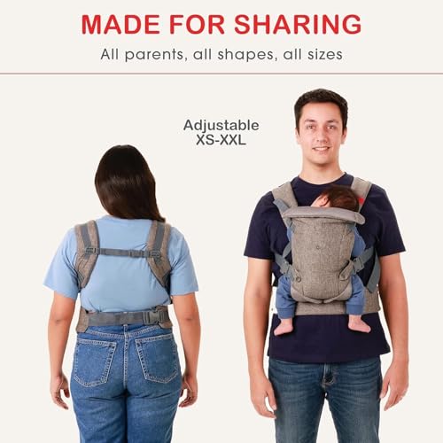 Adjustable seat mechanism on YOU+ME carrier