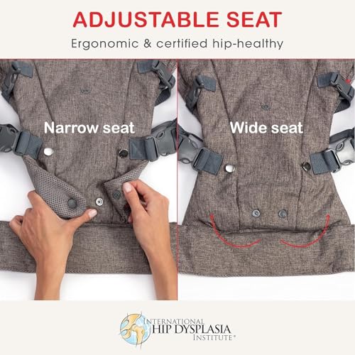 Front facing position on YOU+ME baby carrier