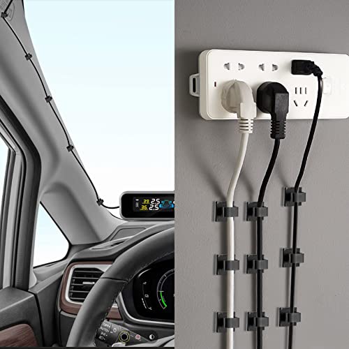 Detailed view of 120 piece cable clip pack