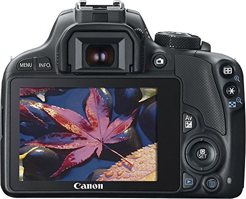 Rear touch screen of Canon EOS Rebel SL1