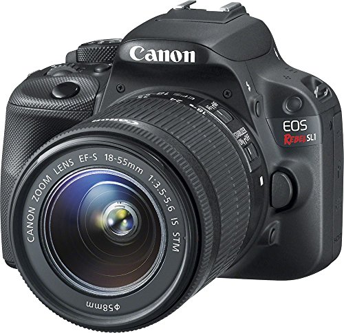 Top view of Canon EOS Rebel SL1 buttons