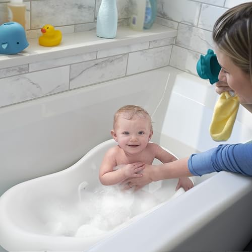 Tub with newborn mesh sling insert