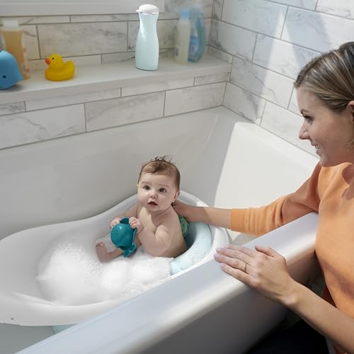Tub with Sit-Me-Up support for babies