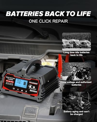 Side profile of black battery charger