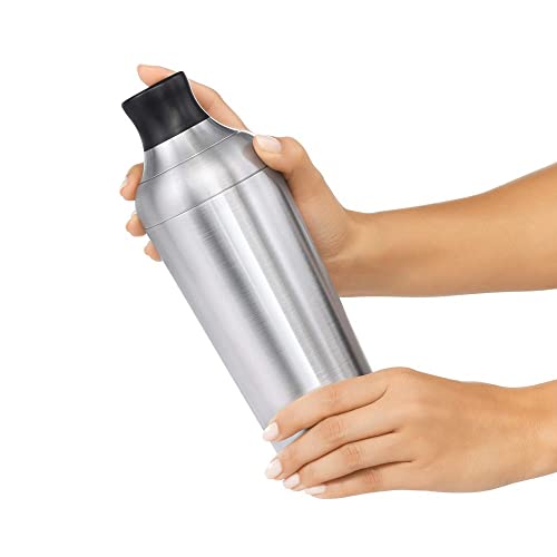 Side view of the OXO Steel Cocktail Shaker