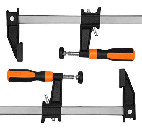 Micro-adjustment knob on WEN steel bar clamp