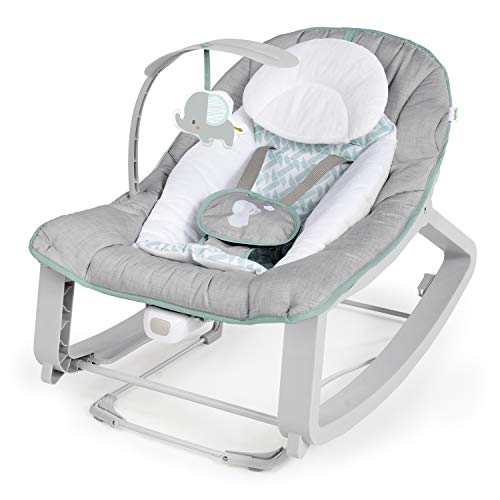 Ingenuity Keep Cozy 3-in-1 Weaver rocker front view