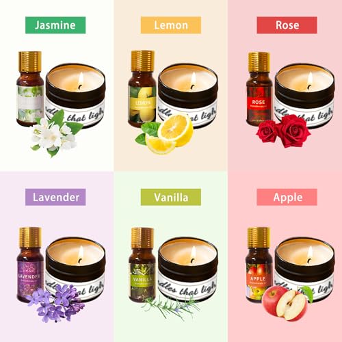 Fragrance oils and dye blocks set
