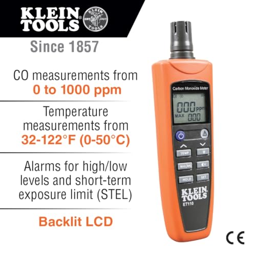 Backlit display on the Klein Tools ET110