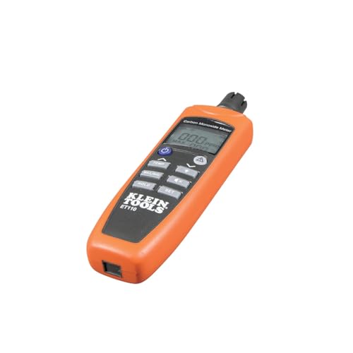 Klein Tools ET110 side profile and battery compartment