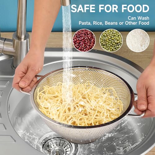 Kteniy 3QT colander base and feet detail