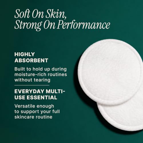 Soft texture of white SoulSation cotton pads