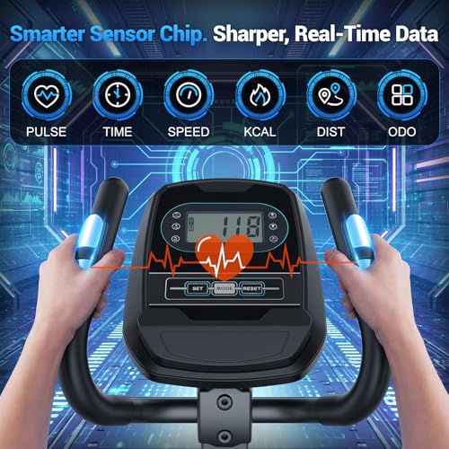 ANCHEER 16 inch stride elliptical for home fitness