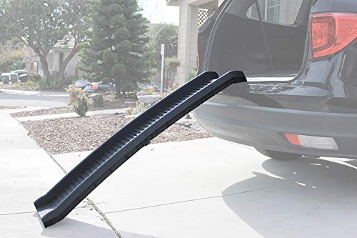 PawStep pet ramp folded for transport