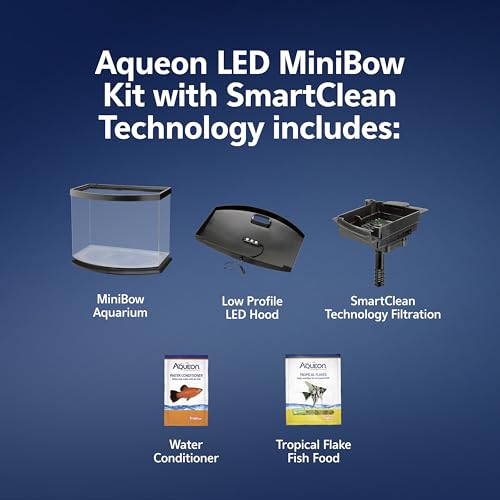 Aqueon aquarium SmartClean filter components