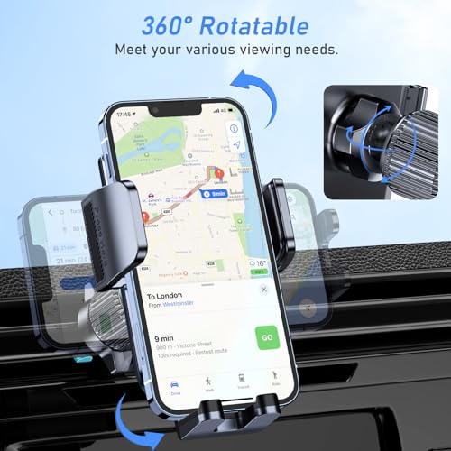 Side profile of Blukar car phone holder