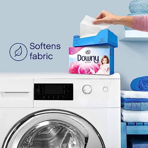 Downy fabric softener sheets for static reduction