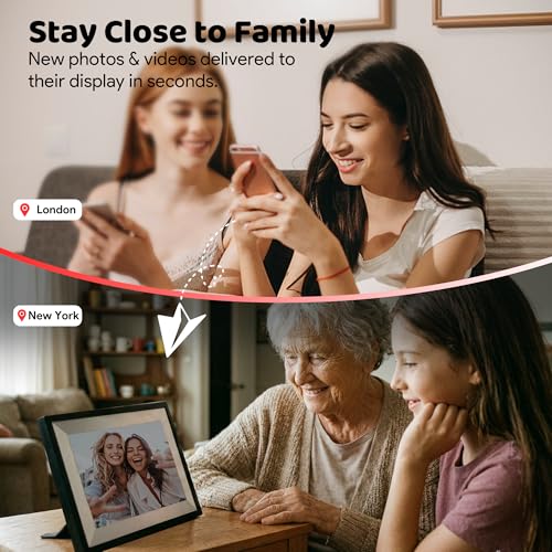 PiPivision frame displaying family photos