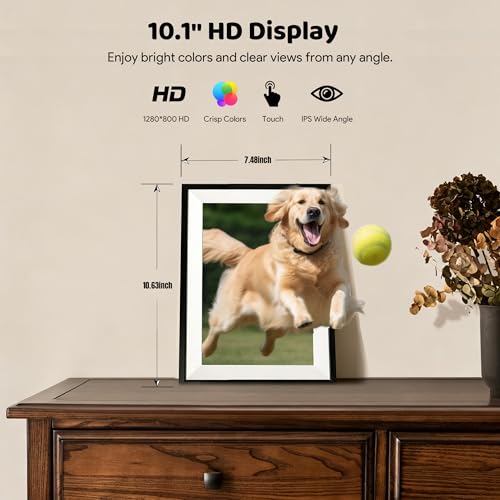 Angle view of the HD IPS display