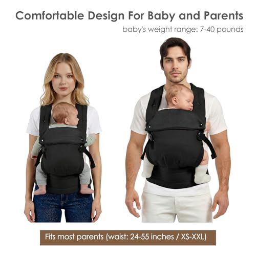 MISSWISDOM baby holder cross-back straps
