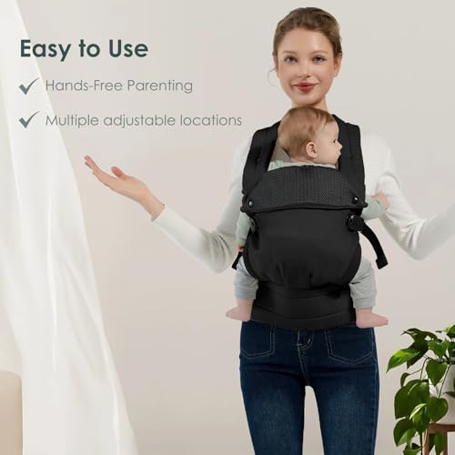 MISSWISDOM toddler carrier black color variant