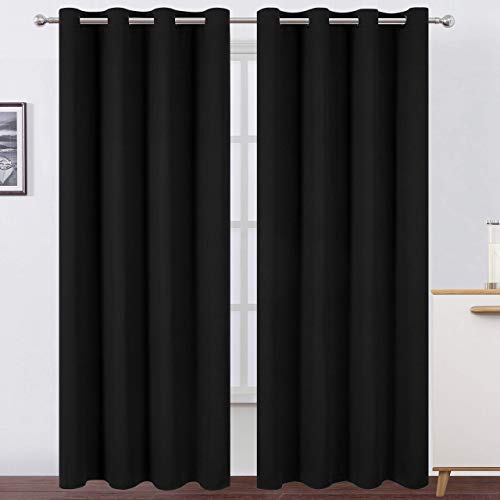 LEMOMO blackout curtains front view