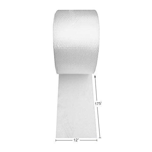 Bubble wrap roll being torn at perforation