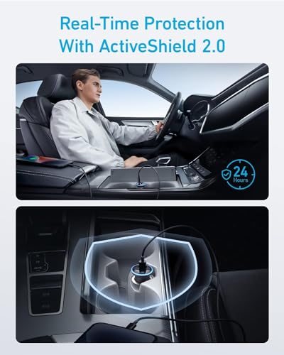 Packaging of Anker 323 car charger