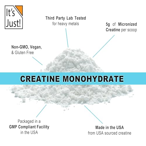 It's Just! Creatine included measuring scoop
